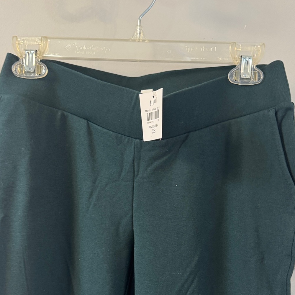 J. Jill Forest Green Straight Leg Pants